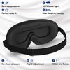 UAMAL Pack of 2 Sleep Mask, Eye Mask for Sleeping,