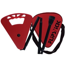 Flipstick Telescopic Folding Seat Stick Red