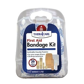 Thera|Care First Aid Bandage Kit | Assorted, 36 Count
