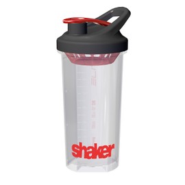 Elite 0150401 Shaker Water Bottle, Clear