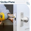 4 Pcs 6 Inch Door Strike Plate Security Latch Strike