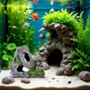 Artificial Moss Rock Aquarium Stone Cave – Resin Fish Tank