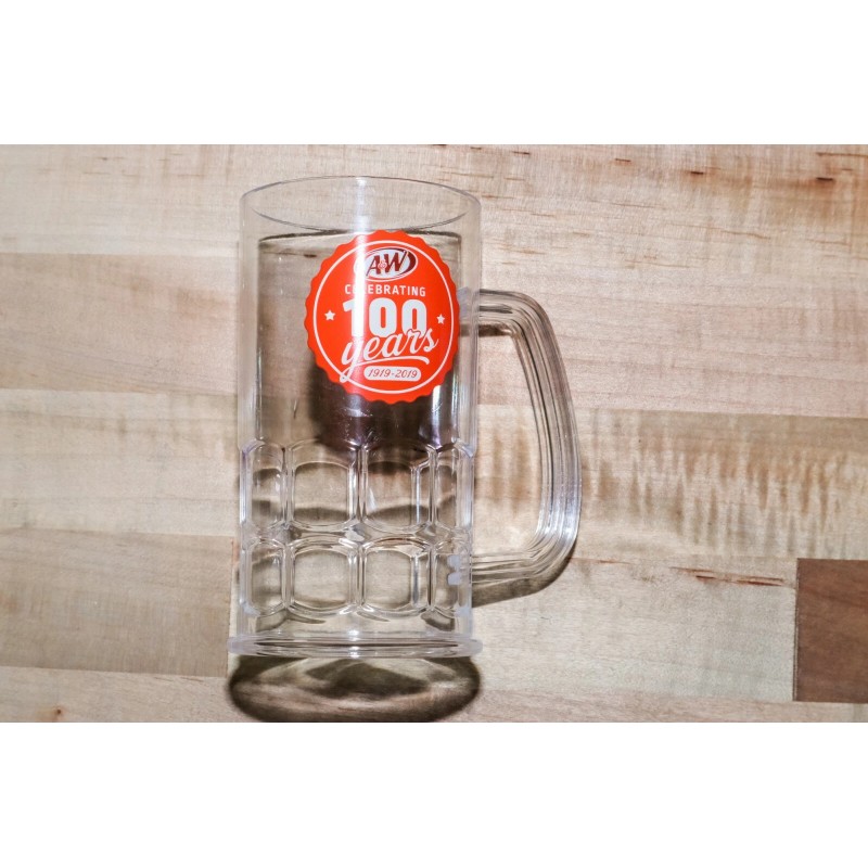 A&W Root Beer Celebrating 100 years 1919-2019 Plastic Collectors Mugs