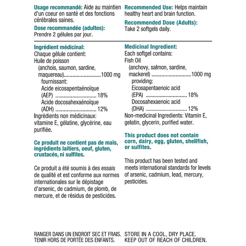 Quest® Triple Fish Oil (120 Softgels)