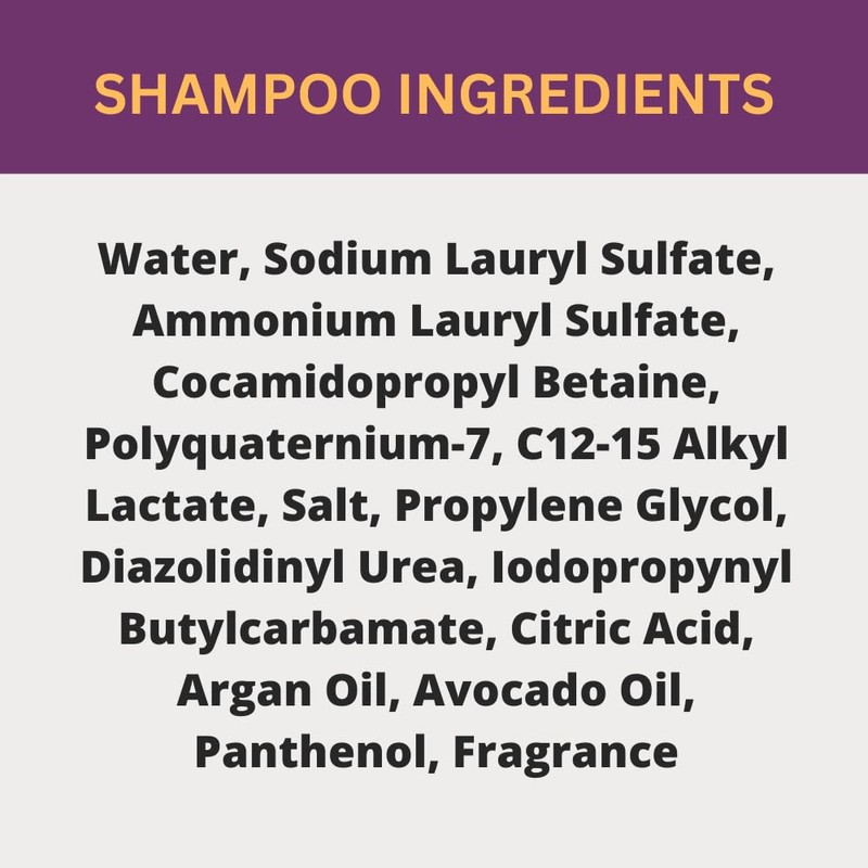 Black Canyon Spiced Caramel Latte Scented Argan Oil Hair Shampoo,