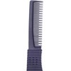 2pcs Professional Salon Teasing Back Comb, Black Carbon Comb by