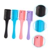 Healeved 4pcs Dual-sided Hair Thinning Razor Comb for Thick Hair