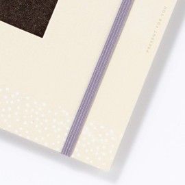 Iroha Publishing GATB-02 Toy Album Black Mat Scrapbook [White]