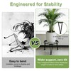 Vigordream Metal Plant Stand Indoor Outdoor Planter Holder