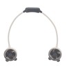 Portable Neck Fan Dual Head Bendable Wearable USB Rechargeable Hand