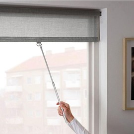 AIXXCUVQ Lightweight And Sturdy Aluminum Alloy Stretchable Curtain Hanging Rod Stretchable Curtain Rod Made Of Aluminum Alloy