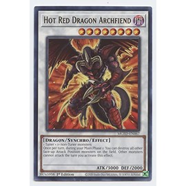 Hot Red Dragon Archfiend - MGED-EN067 - Rare - 1st Edition