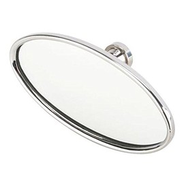 Stainless Steel Oval Interior Rear View Mirror