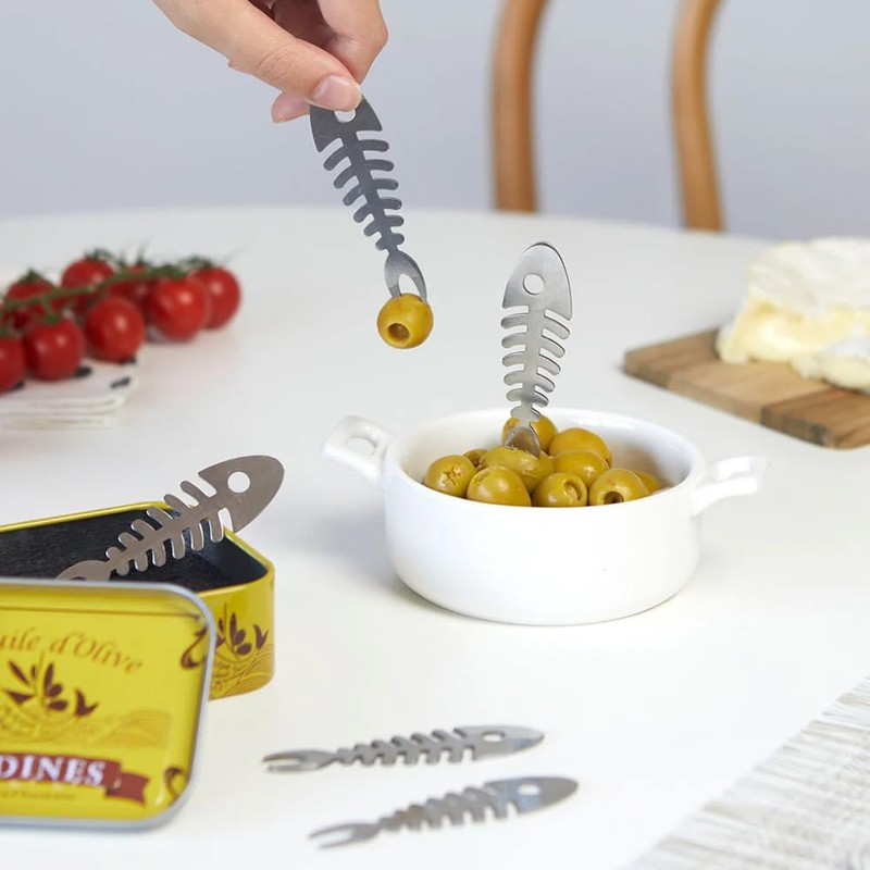 Balvi Sardine 6pes Sardines Snack Fork