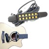12 Soundhole Guitar Pickup Acoustic Guitar Transducer with Tone and