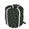 YSMN 1/2 in 100 FT Black Double Braided Rope Polyester