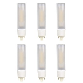 SUNLITE 41432-SU LED Plug & Play PL Horizontal Light Bulb, 16 Watts (42W CFL Replacement), G24q Base, Ballast Dependent, DLC Listed, 6 Pack, 40K-Cool White