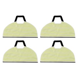 Washable Reusable Microfiber Mop Pads Replacement for Shark RV2610WA AV2610WA RV2620WD RV2610WFUS RV2410WD 2- in-1 Robot Vacuum(4 PACK)