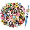 200PCS Phrase Focal Beads for pens, Not Duplicated Silicone Focal