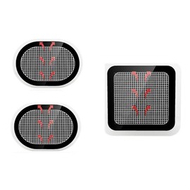 HANSHUMY EMS Abdominal Belt Gel Sheet, Compatible Replacement Pad, Abdominal Sheet x 3, Consumables, Accessories, Single Item