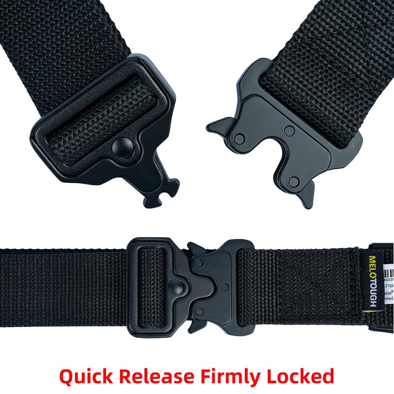 MELOTOUGH Quick Release Tool Belt 1.5 Inch Web Work Tool