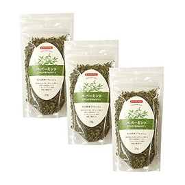 Peppermint (0.7 oz (20 g) x 3) Herbs, Spices, Tea, Herbal Tea, Dry