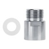 CO2 Cylinder Tank Adapter Converter T21-4 to W21.8-14 for Soda
