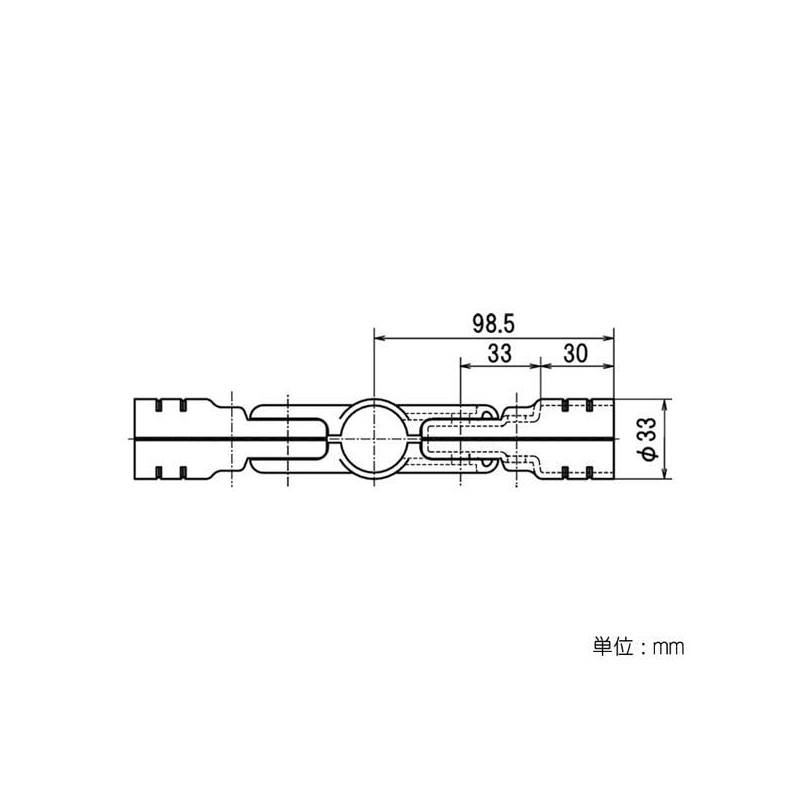 Yazaki Kako Φ28 Metal Joint HJ-12 S