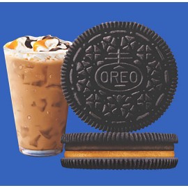 Oreo NEW Nabisco Oreo Mocha Caramel Latte Flavored Sandwich Cookies