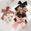 Yougeigy Yougeigy 6PCS Bow Hair Ties, Satin Hair Ribbon, Ribbon