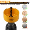 Hoteche 6 Piece Hole Saw Set (with Versatile Hole Cutter