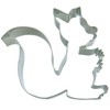 Staedter Squirrel Shape Cookie Cutter, Stainless Steel, Silver, 8 x