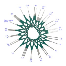 Fangehong 41 Pcs Car Release Tool, Car Cable Plug Removal Tool, Terminal Removal Tool Kit, Pin Extractor, Wire Connector Pin Release Key Extractor Tools