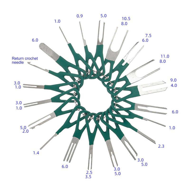 Fangehong 41 Pcs Car Release Tool, Car Cable Plug Removal