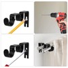 6 Pack Double Curtain Rod Brackets, Heavy Duty Adjustable Curtain