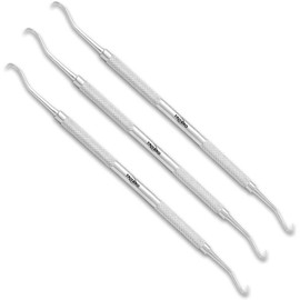 H6/7 Anterior Sickle Scaler –Dentist pick, Dental Sickle Scaler H6/H7 Double End Hygienist Plaque Remover Professional for Pets Pack of 3