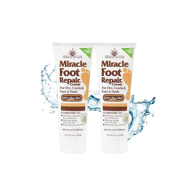 Miracle Foot Repair Cream | 60% Pure Aloe Vera Gel