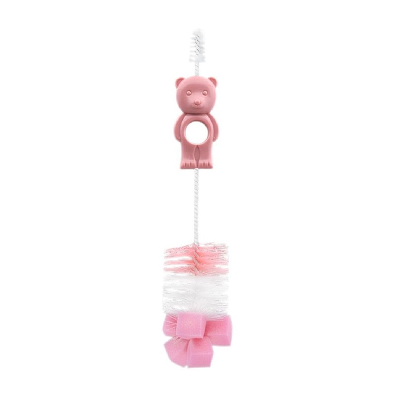 Lorelli Bottle and Suction Cleaning Brush Bear 2 in 1