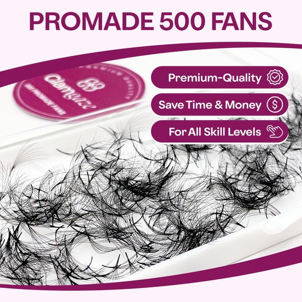 Glamgaze GLAMGAZE 500 Promade Fans - 3D to 16D, C