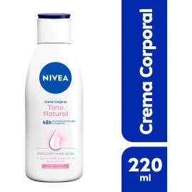 Crema Corporal Nivea Tono Natural Uva Uvb 220ml