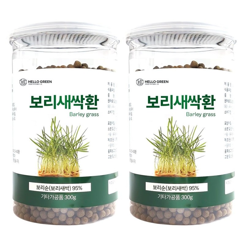 Hello Green Domestic Jeju Barley Sprout Pills 300g / 헬로우그린