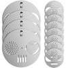 12Pcs 2 Sizes Stainless Steel Beehive Entrance Gate Beehive Entrance