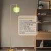 URLIGHTS Mid Century Modern Floor Lamp, 67" Tall Standing Lamp