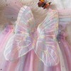 HNXDYY Baby Girl Casual Tutu Dress Flower Tulle Fairy Shinny