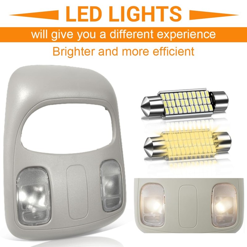 zixixvan Overhead Console for Dodge Ram 1500 2500 3500 (2002-2010),