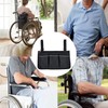 Wheelchair Side Bag, Waterproof Wheelchair Armrest Pouch Bag Organizer Pocket