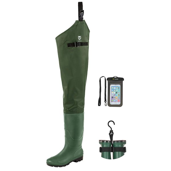 TIDEWE Hip Wader, Lightweight Hip Boot for Men and Women,