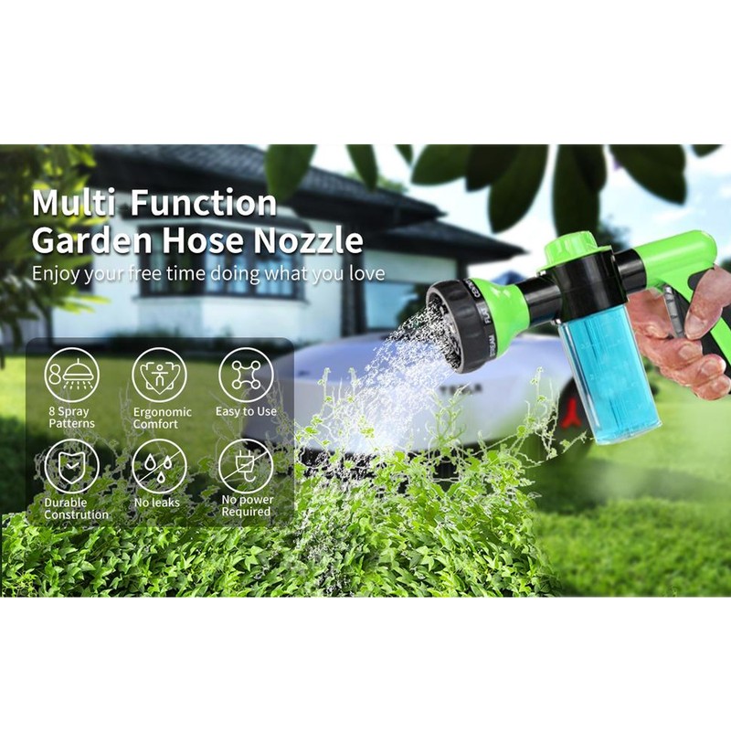 Dog Wash Hose Attachment Ergonomic Pet Wash Hose Spray Nozzle