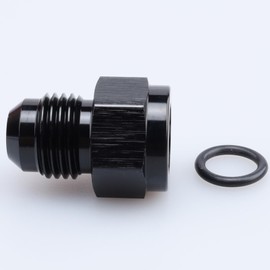 AC PERFORMANCE -4 AN Female to -6 AN Male Expander Fitting Aluminum Black