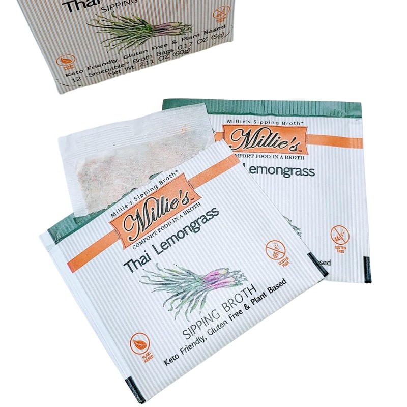 Millie’s Sipping Broth - Vegetable Broth -Natural-Gluten Free-Keto Friendly Thai